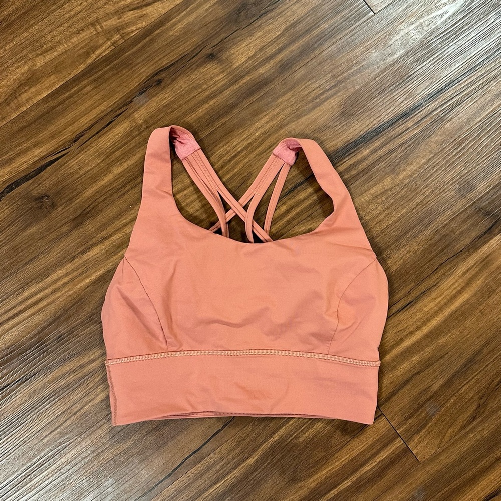 Lululemon Athletica Peach Sports Bra